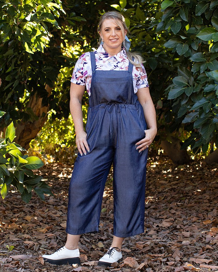 Juliet Jumpsuit - Chambray Collection