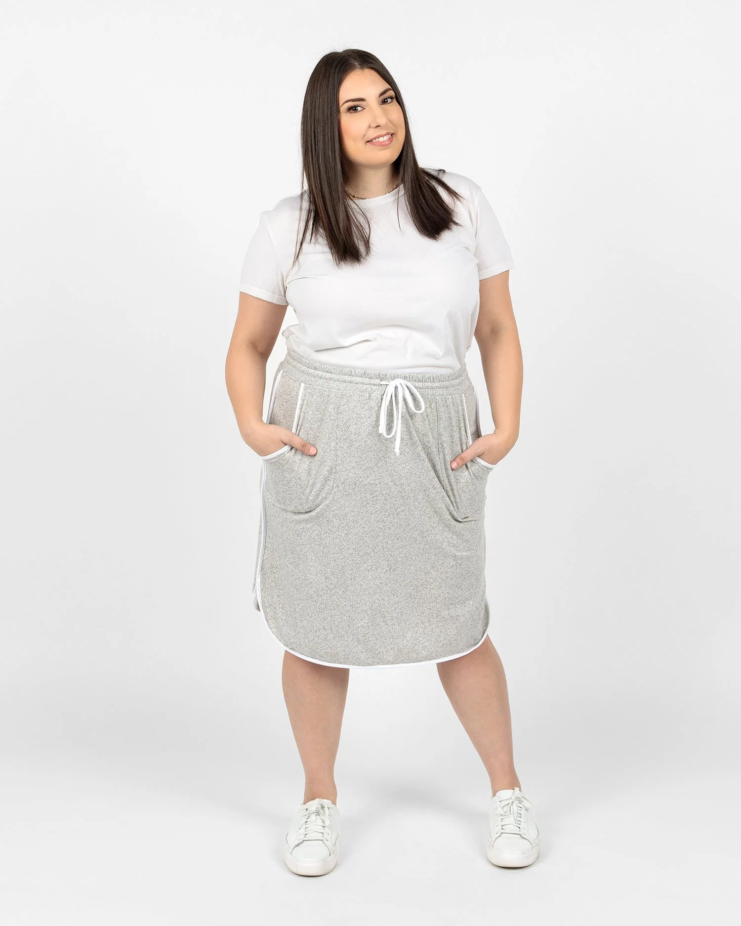 MELT THE LADY cross waist skirt (BK) WVSg6-m80984693000  