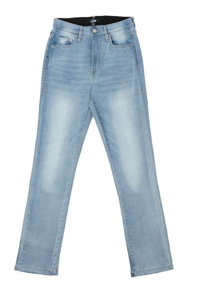 High Rise Slim Straight - Vintage Sky