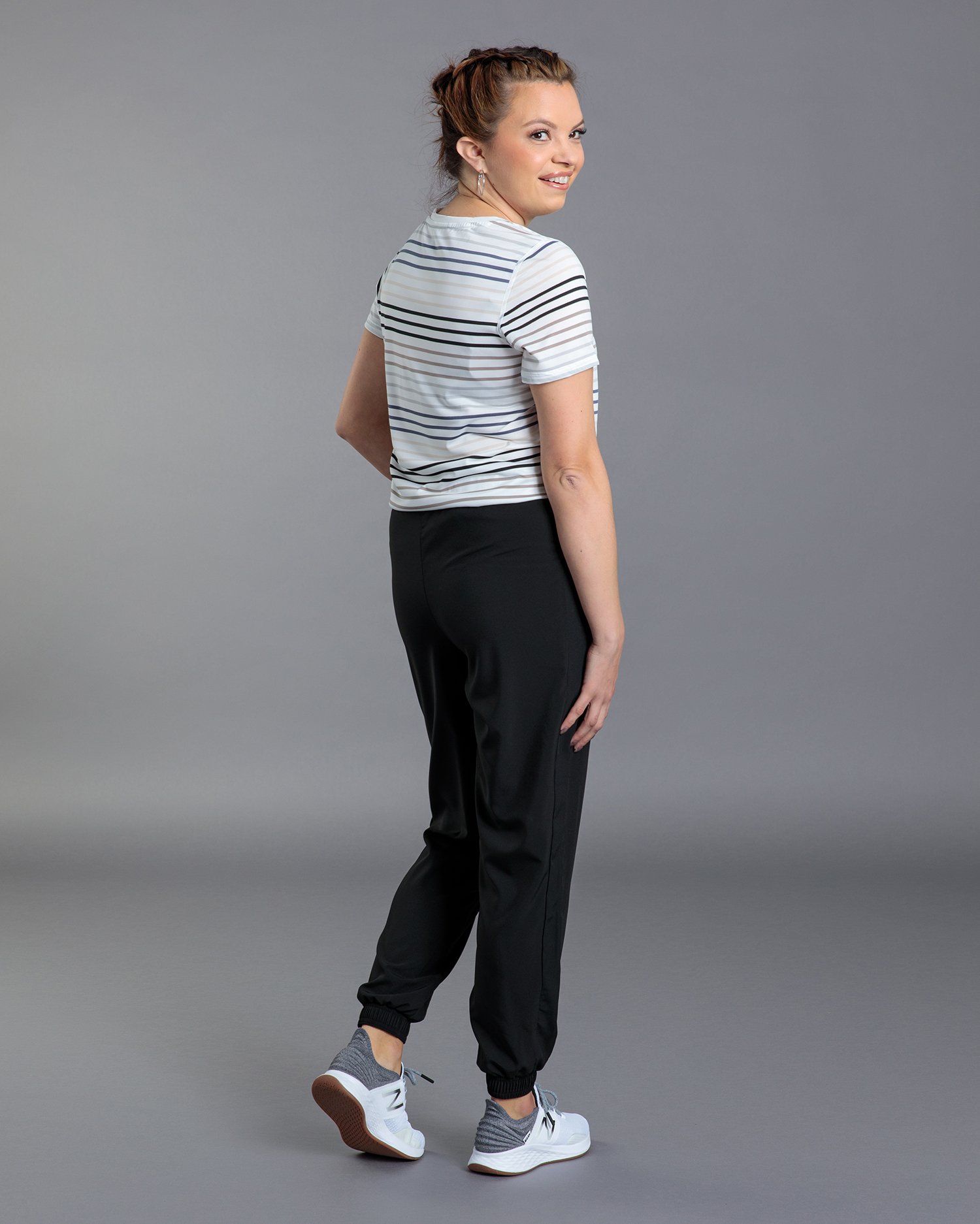 LuLaRoe Striped Athletic Pants for Women
