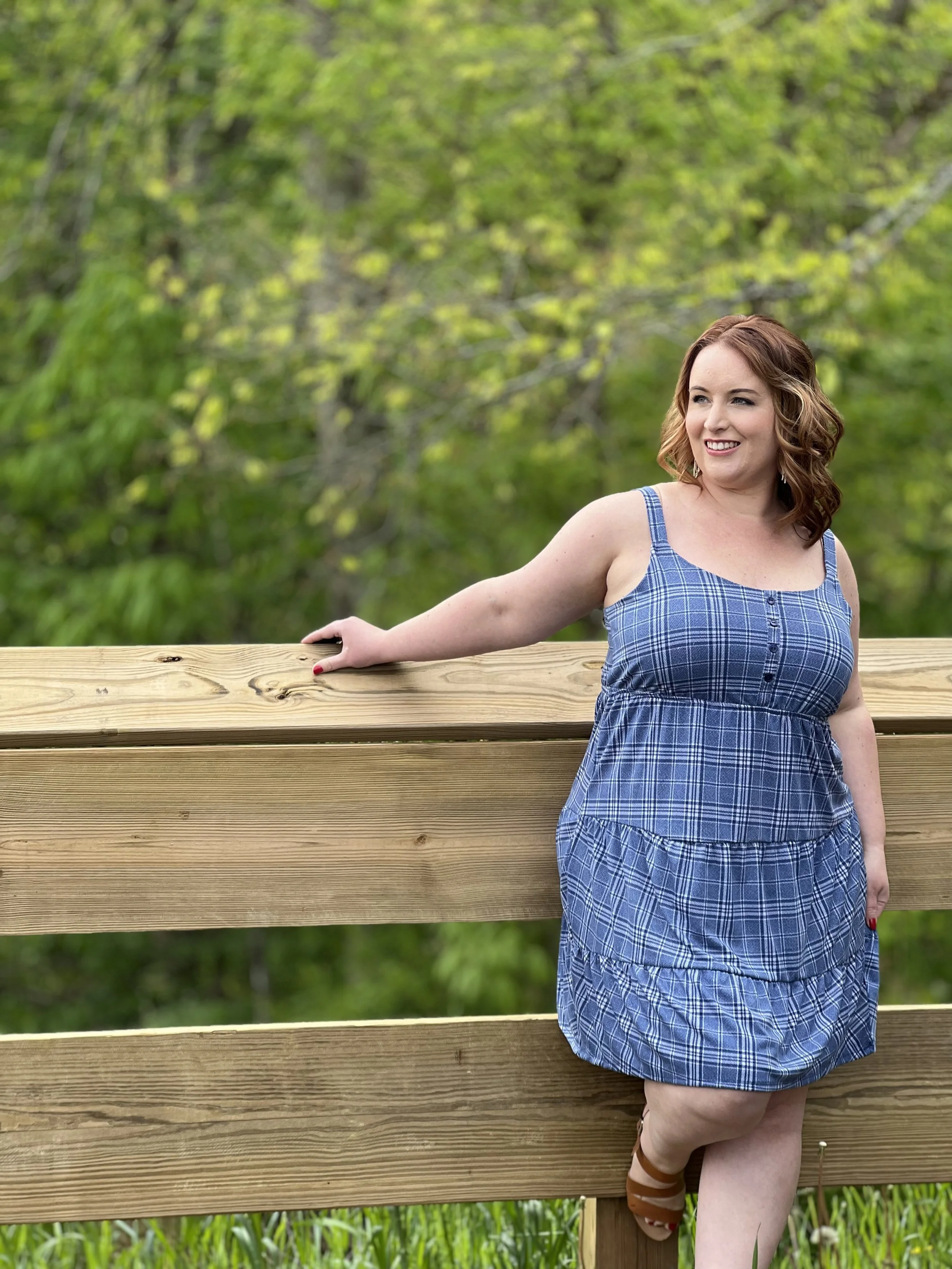 Amanda Tiered Dress (Americana Collection 2023) LuLaRoe