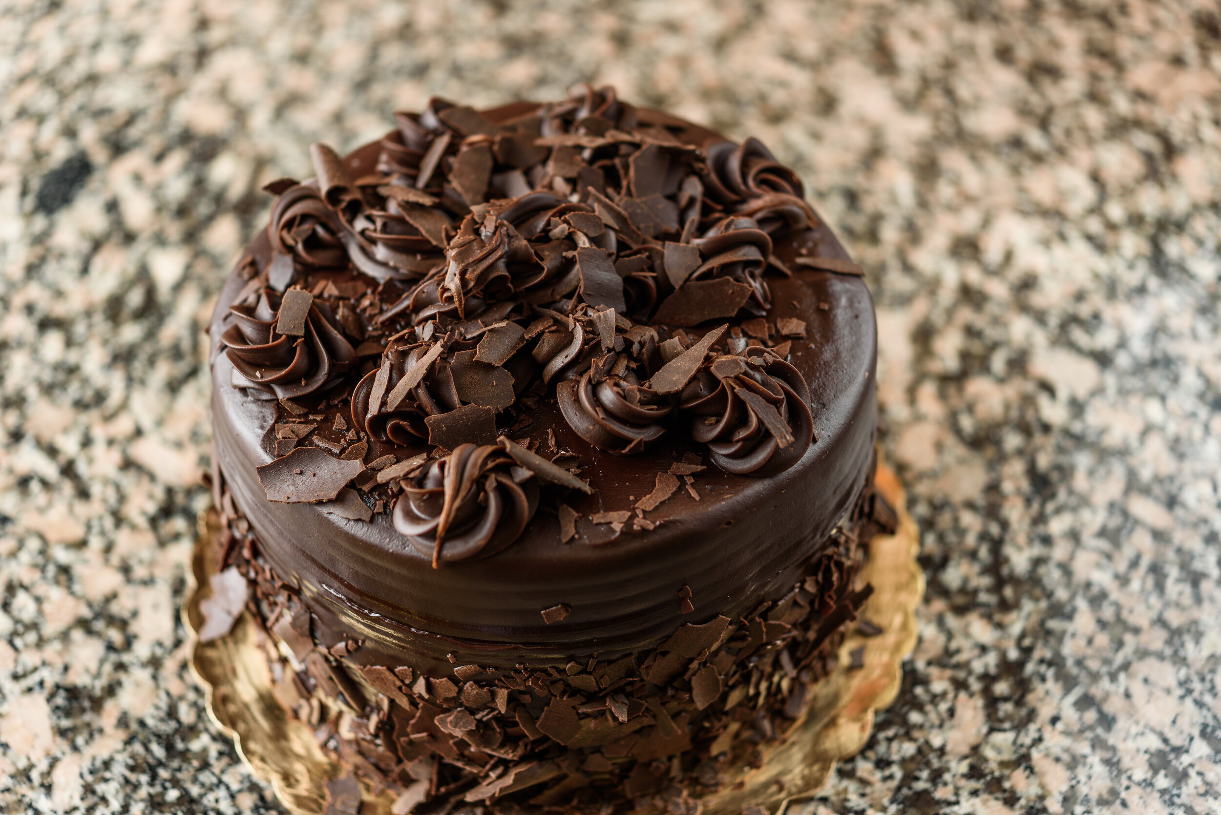 8%22 Chocolate Bavarian Cake $45 serves 10-12.jpg