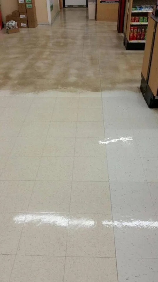 Floor RESTORATION costs far less than floor replacement