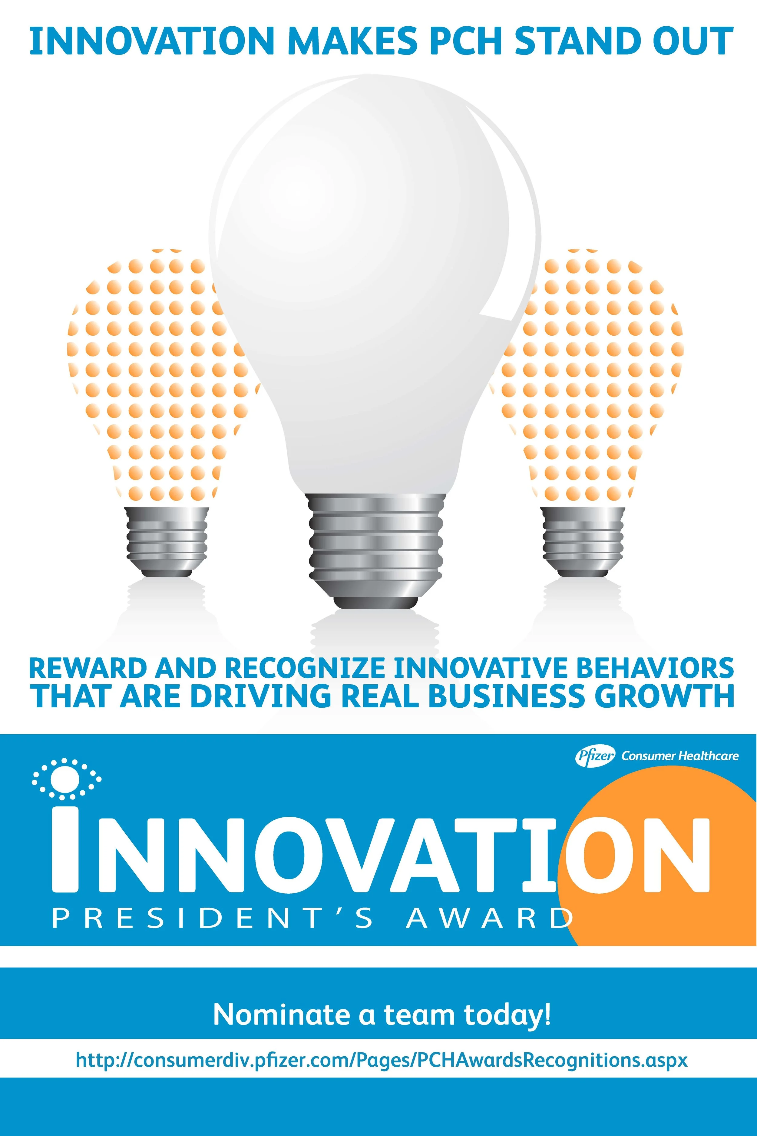 Pfizer Consumer Healthcare Poster Design