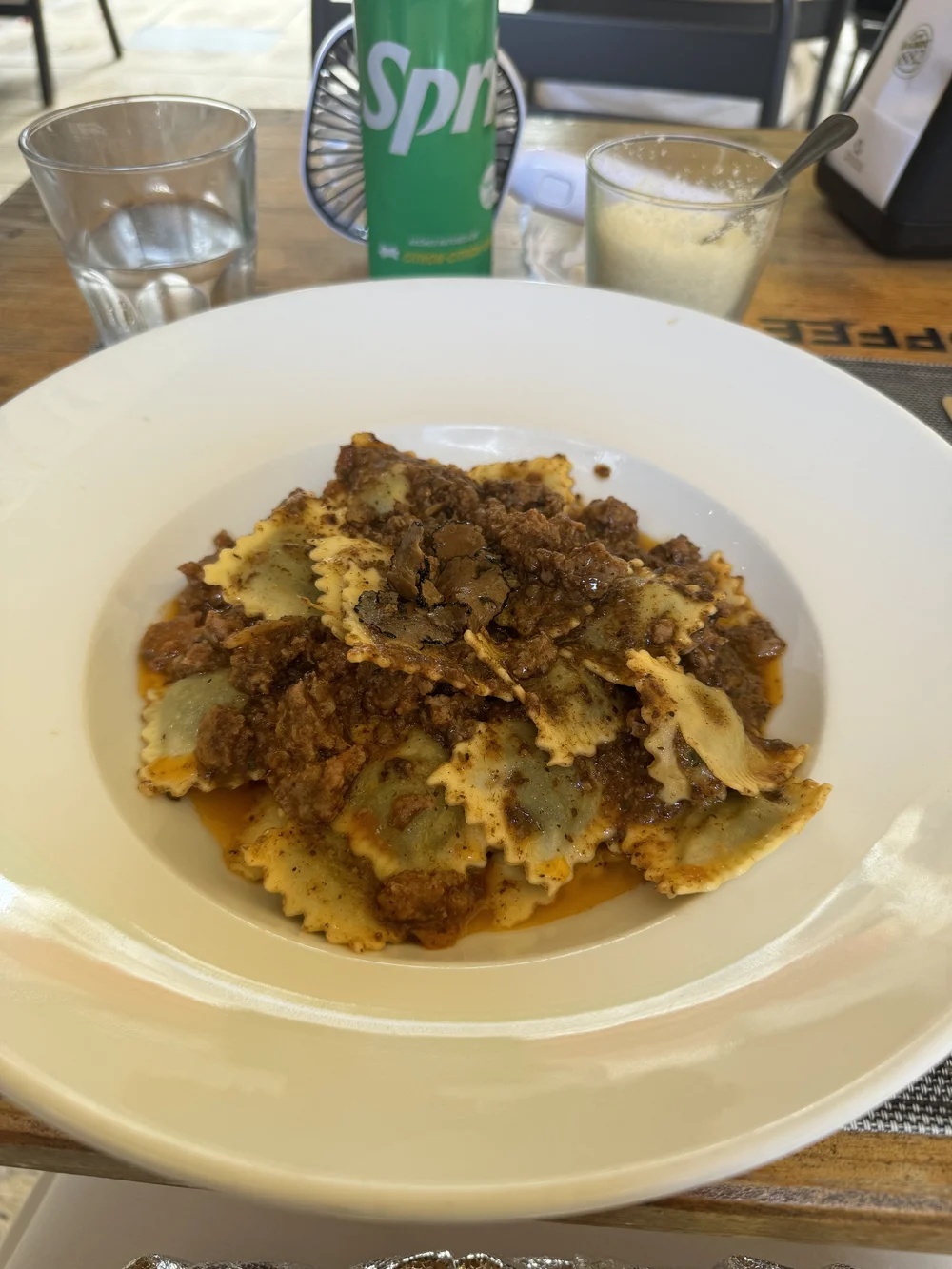 Ravioli Bolognese Truffle