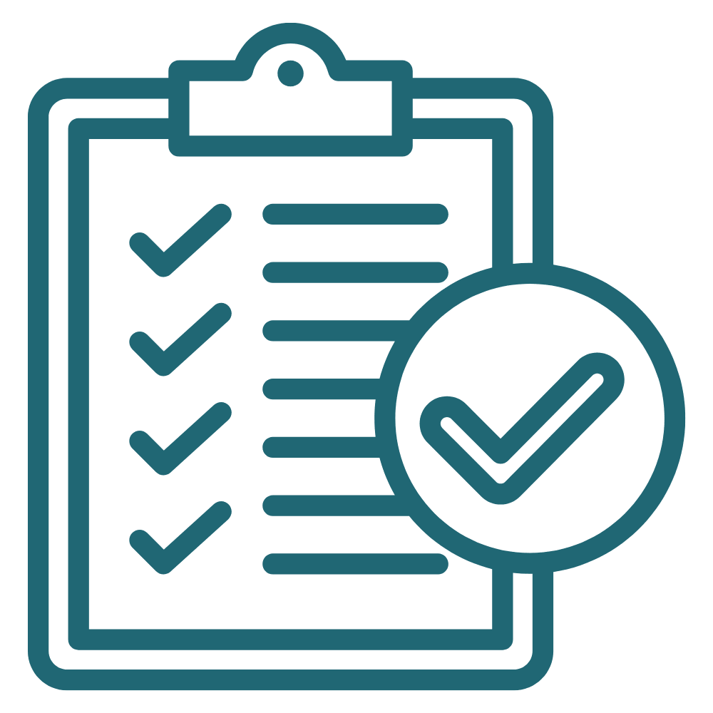 checklist icon for Monthly Question and Answer sessions