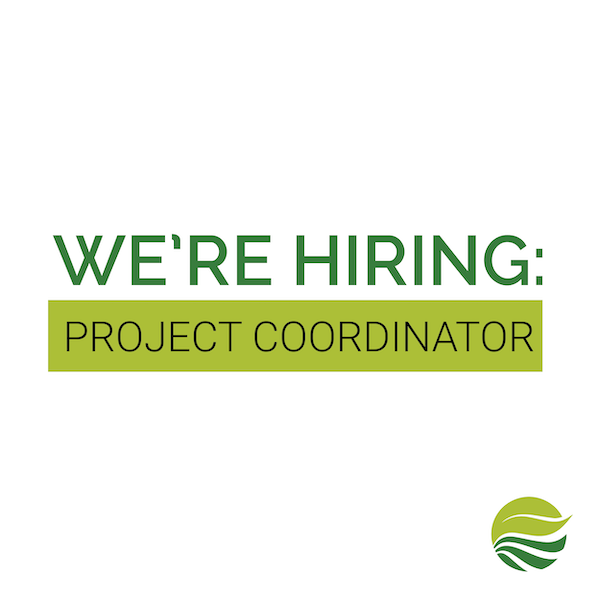 We're Hiring: Project Coordinator