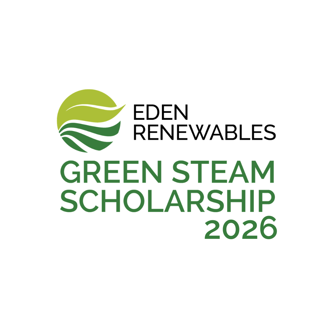 Applications invited for our 2026 Green STEAM Scholarship!