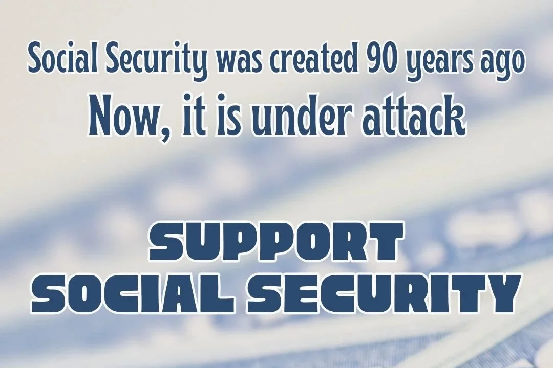 Support Social Security Protest