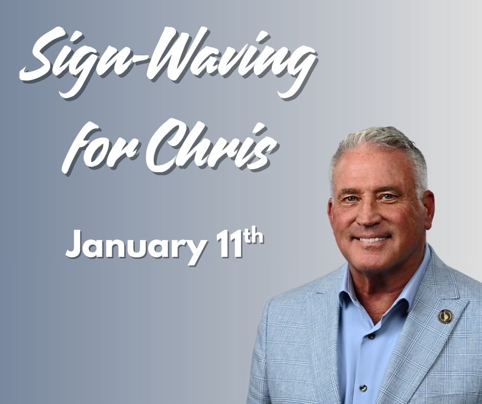 Sign-Waving for Ft. Pierce Special Election