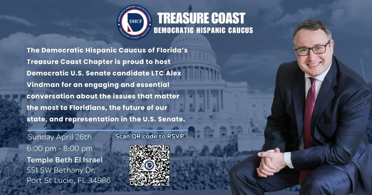 Town Hall with US Senate Candidate LTC Alex Vindman