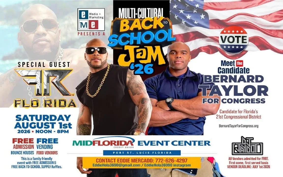 Multi-Cultural Back-to-School Jam with Candidate Bernard Taylor for Congress
