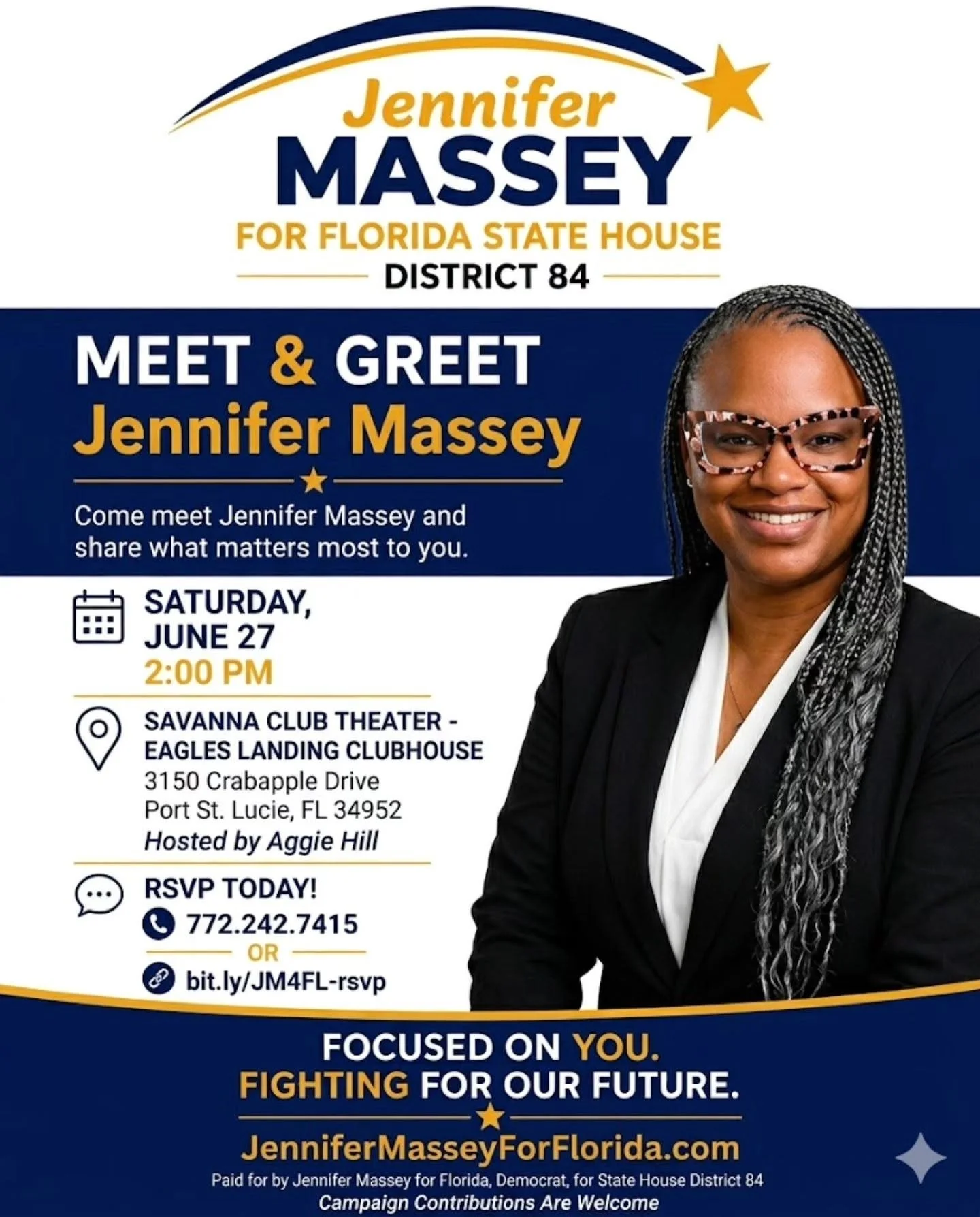 Jennifer Massey for Florida State House 84 - Meet & Greet