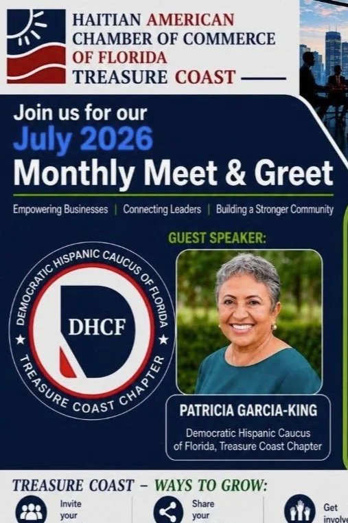DHCF - Treasure Coast Guest Speaker at the Haitian American Chamber of Commerce