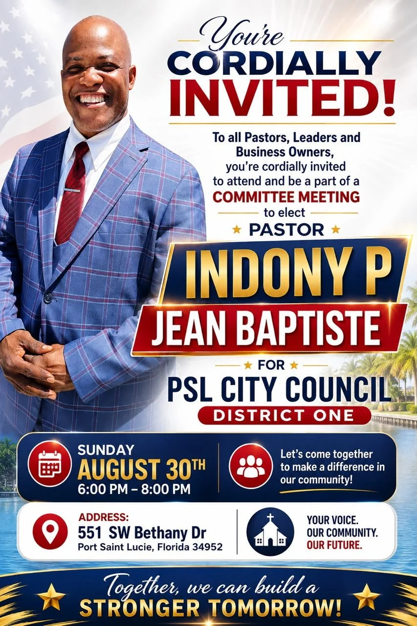 Committee Meeting with Candidate Indony Jean Baptiste