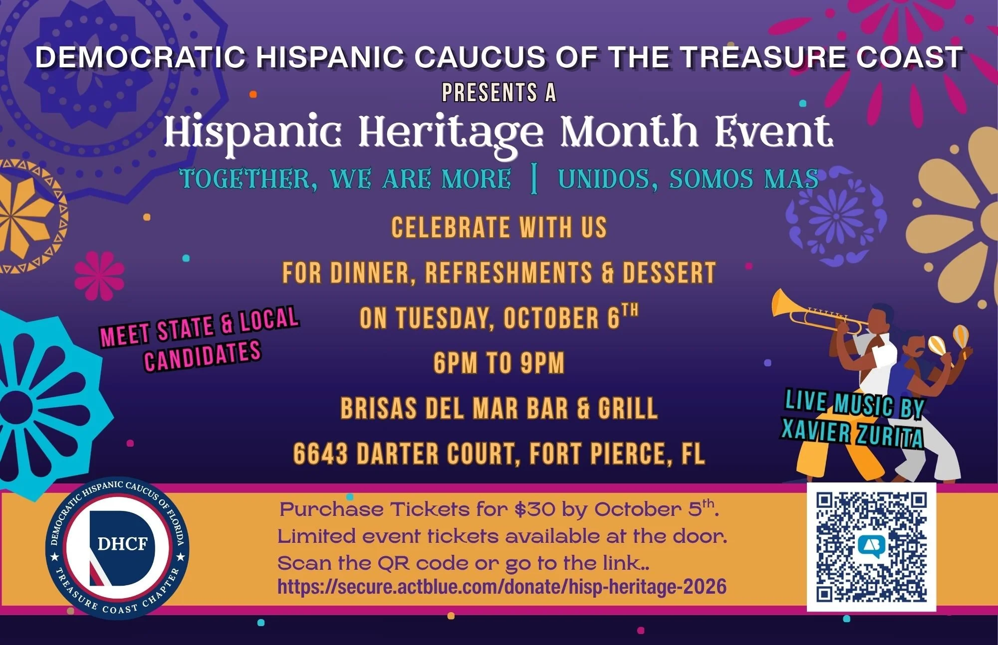 TCDHCF Hispanic Heritage Month Event