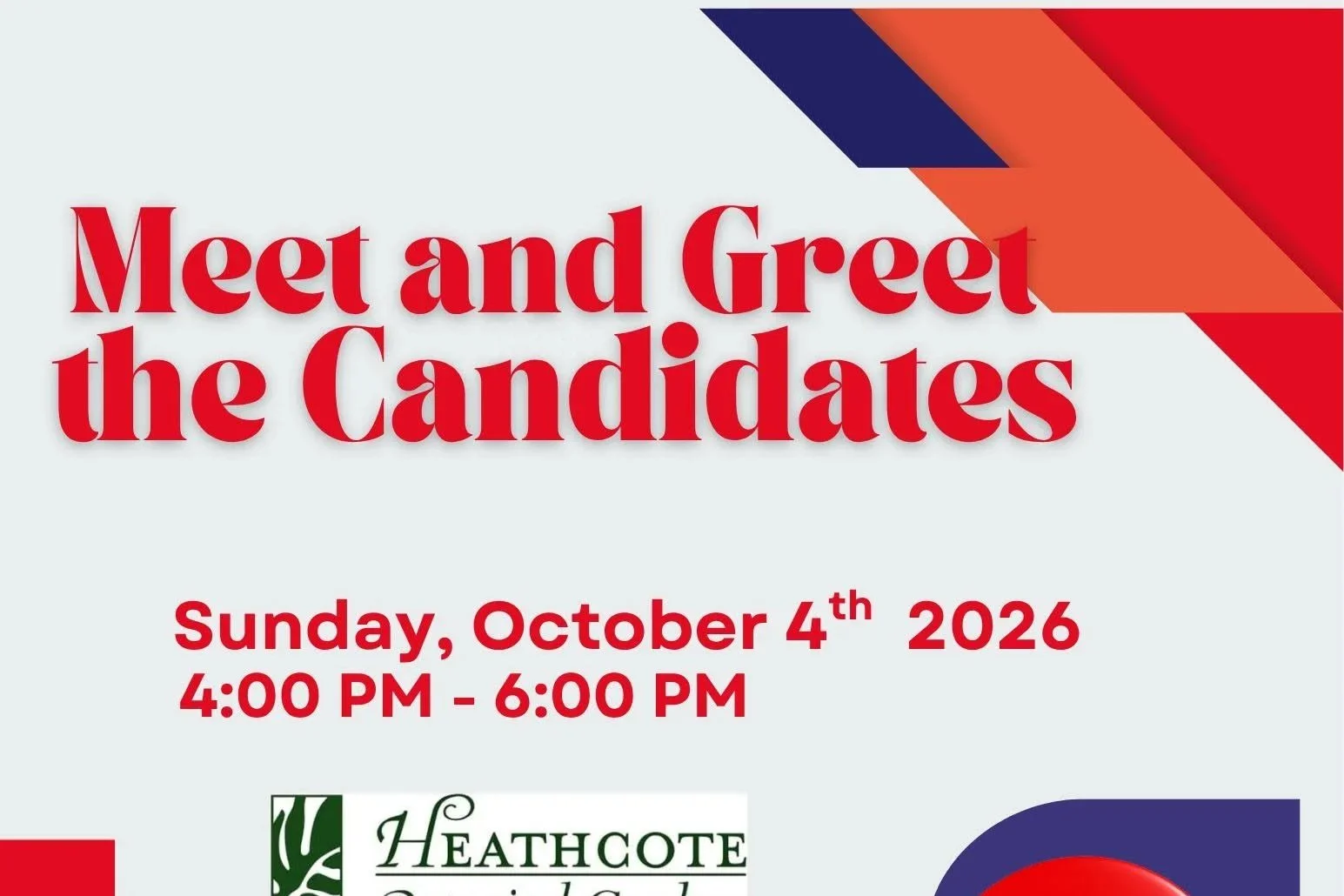 Candidate Meet &amp; Greet Hosted by League of Women Voters