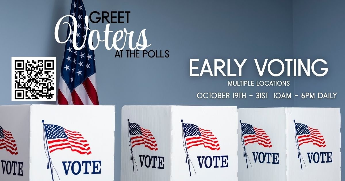 Early Voting Poll Greeters - Multiple Locations & Times