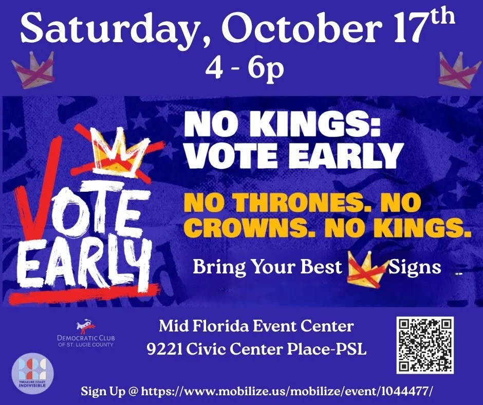 No Kings: Vote Early Event