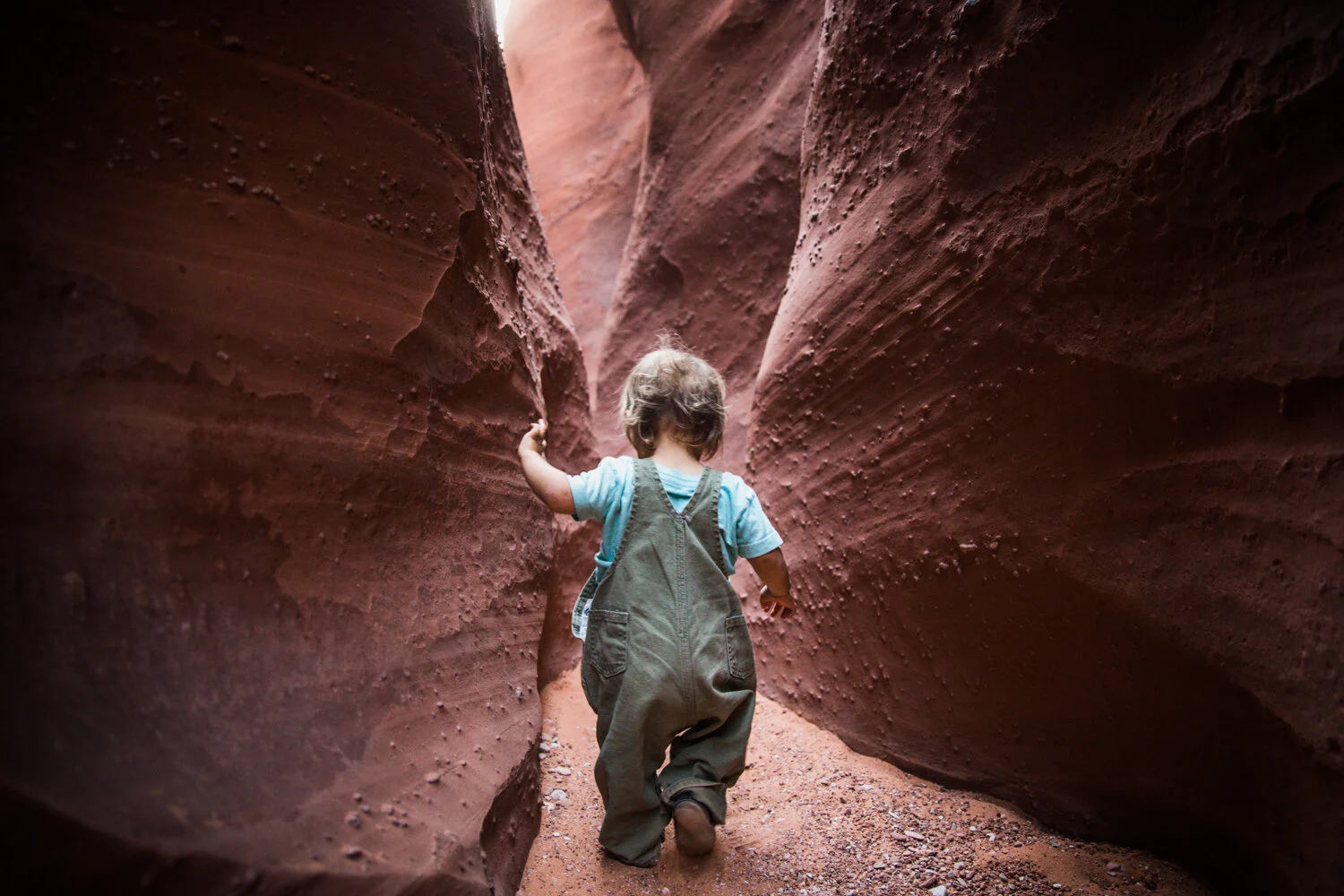 Why Entering Slot Canyons with Toddlers and a Dog was the Best and Worst Decision so far