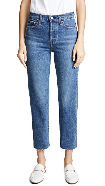 Levi's Wedgie Straight Jeans $98