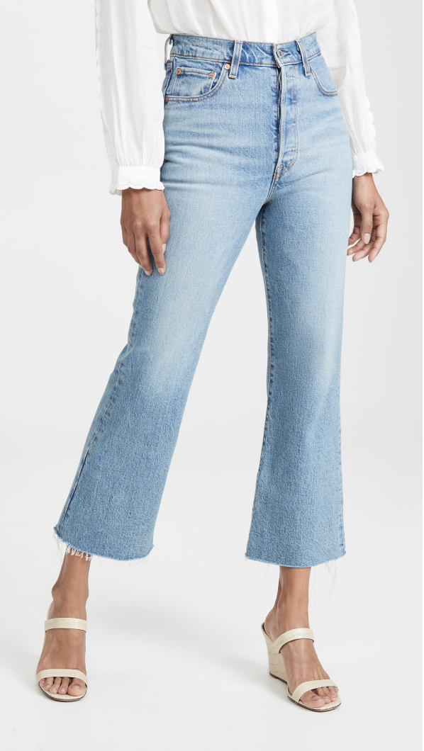 Levi's Ribcage Flare Jeans $98