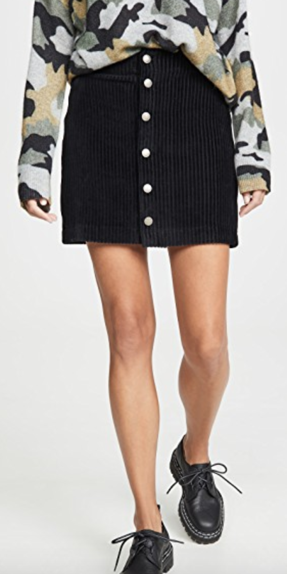 Z Supply Cord Skirt $60