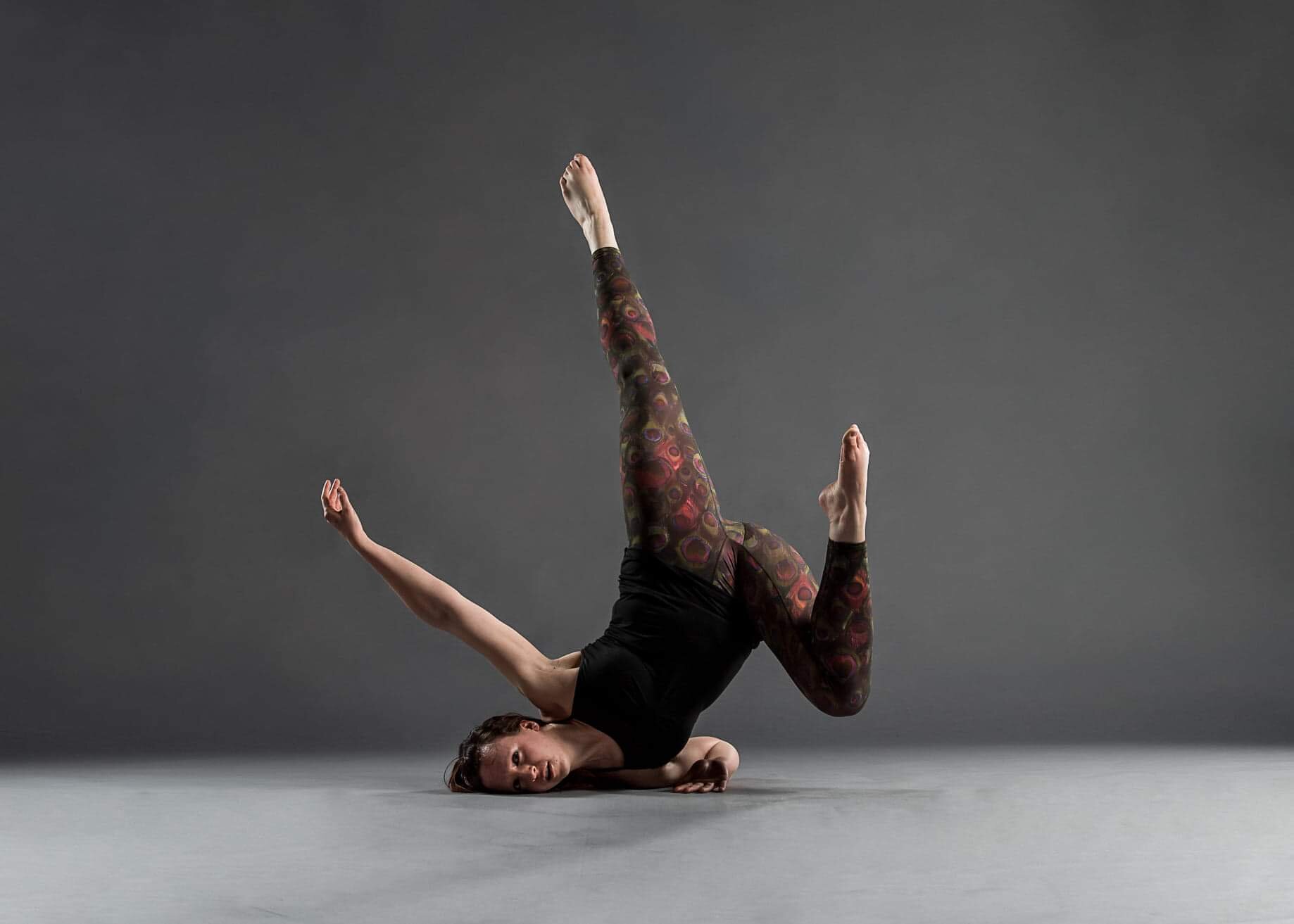 Two Girls Of The Dancer Pose In Studio Stock Photo, Picture and Royalty  Free Image. Image 4661695.