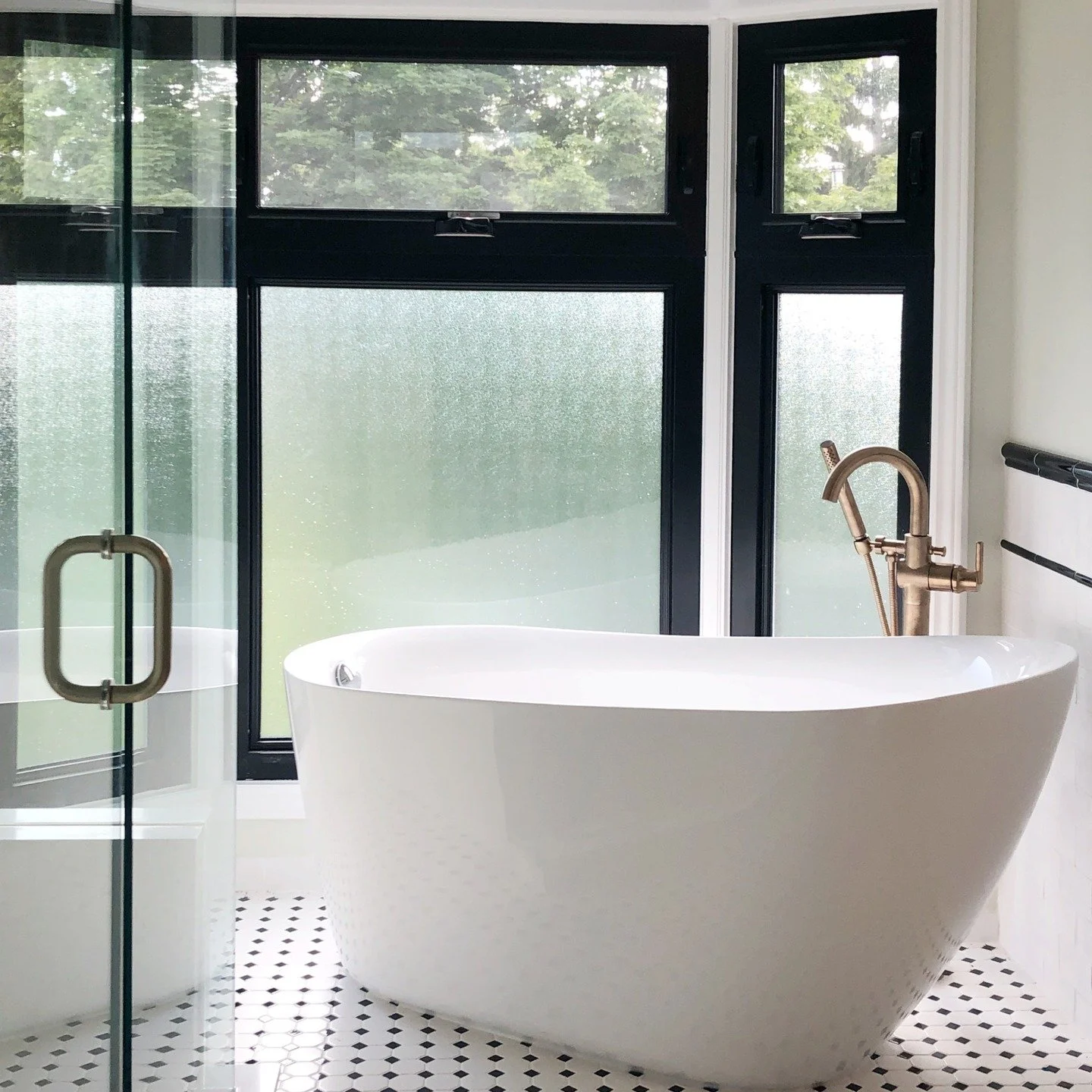 A classic bathroom shot from one of our first projects.
We focused on timeless choices, &mdash; the kind of space that feels just as good today as it did when we designed it.
&bull;
&bull;
&bull;
#designproject #renovationproject #hireadesigner #desi