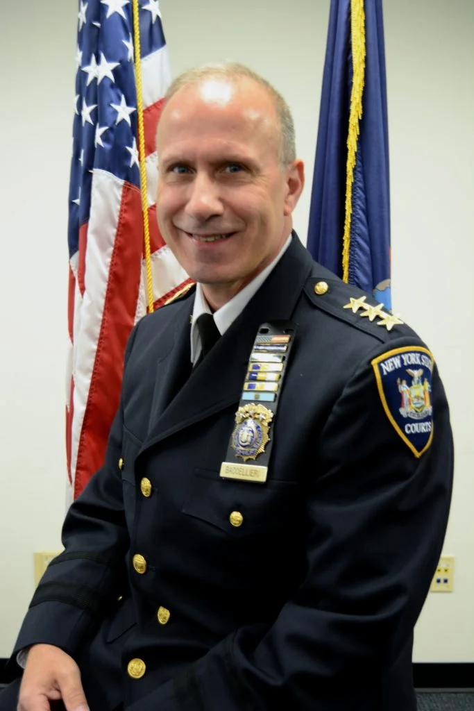 Chief Joseph Baccellieri, Jr is the commanding officer and chief of training at the New York State Court Officers Academy. // Photo courtesy of Baccellieri.