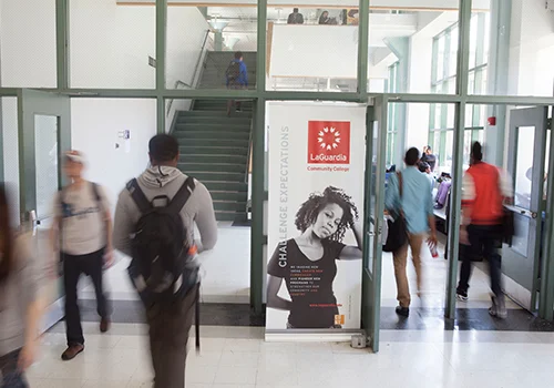 LaGuardia Community College. Photo courtesy of LaGuardia Community College.
