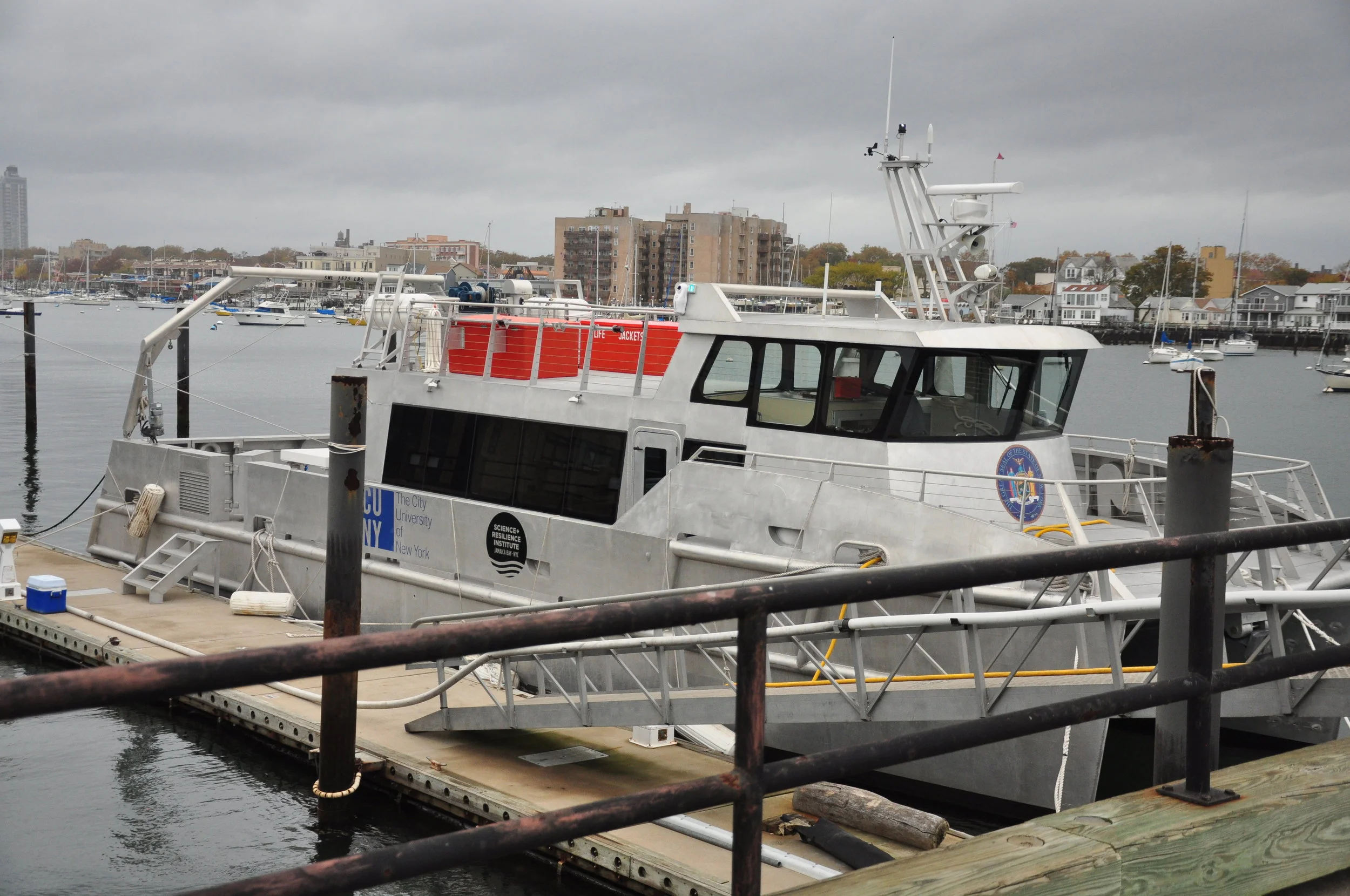 Jamaica Bay Research Vessel Makes a Splash With Queens Kids