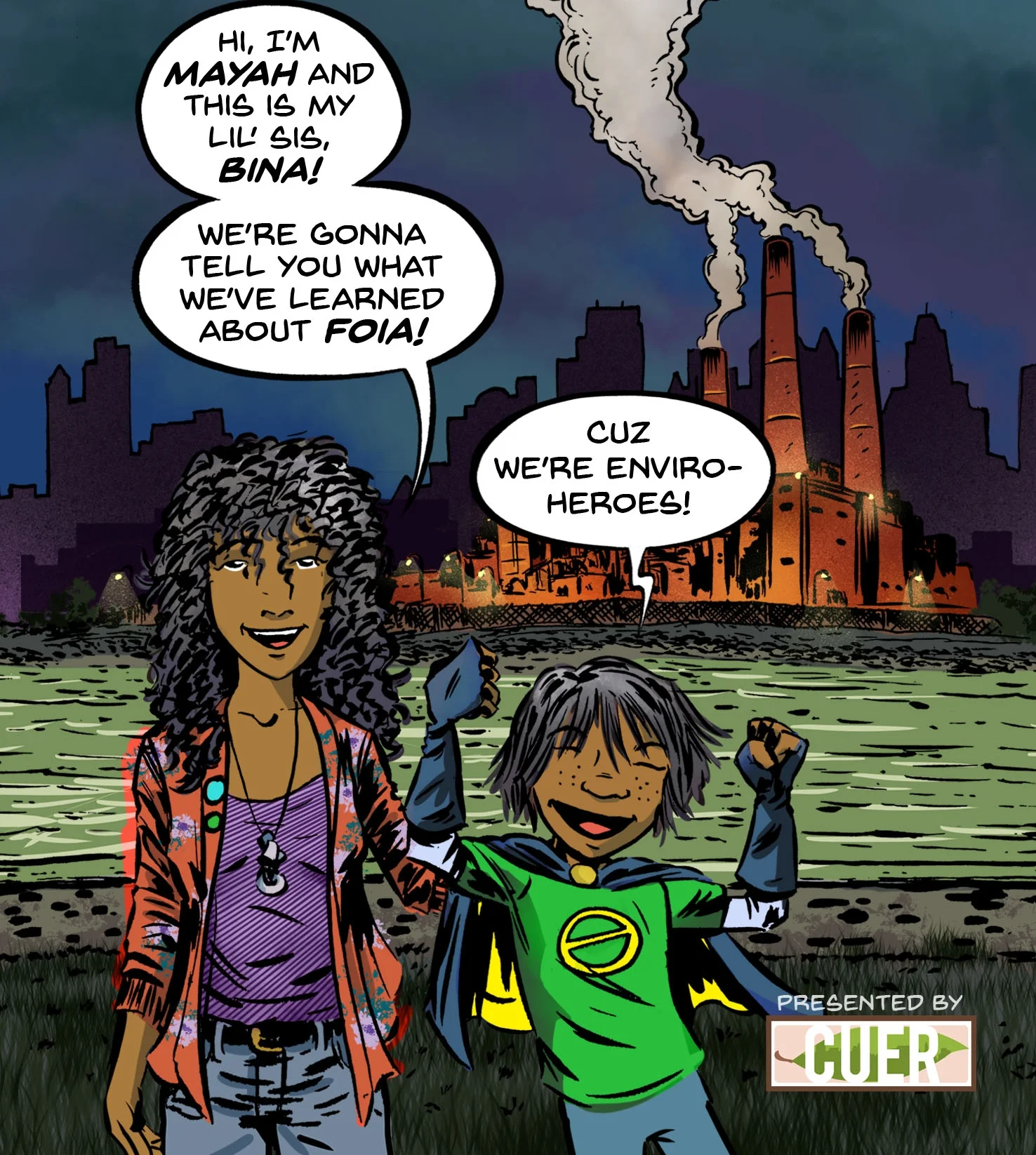 CUNY Law Clinic’s Latest Graphic Novel Teaches FOIA to Teens