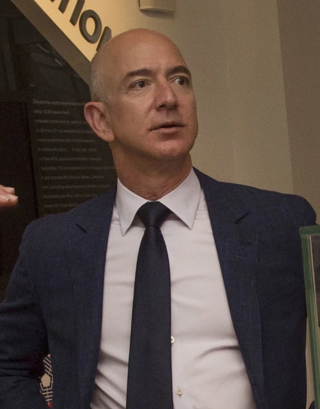 Amazon CEO Jeff Bezos is reportedly considering Long Island City as the location for a huge new Amazon facility. Department of Defense photo.