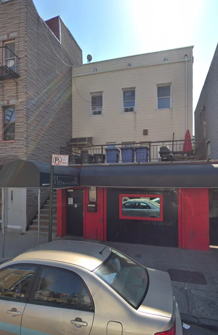 Google Maps Image on Metropolitan Bar on Lorimer Street. Photo via Google Maps.