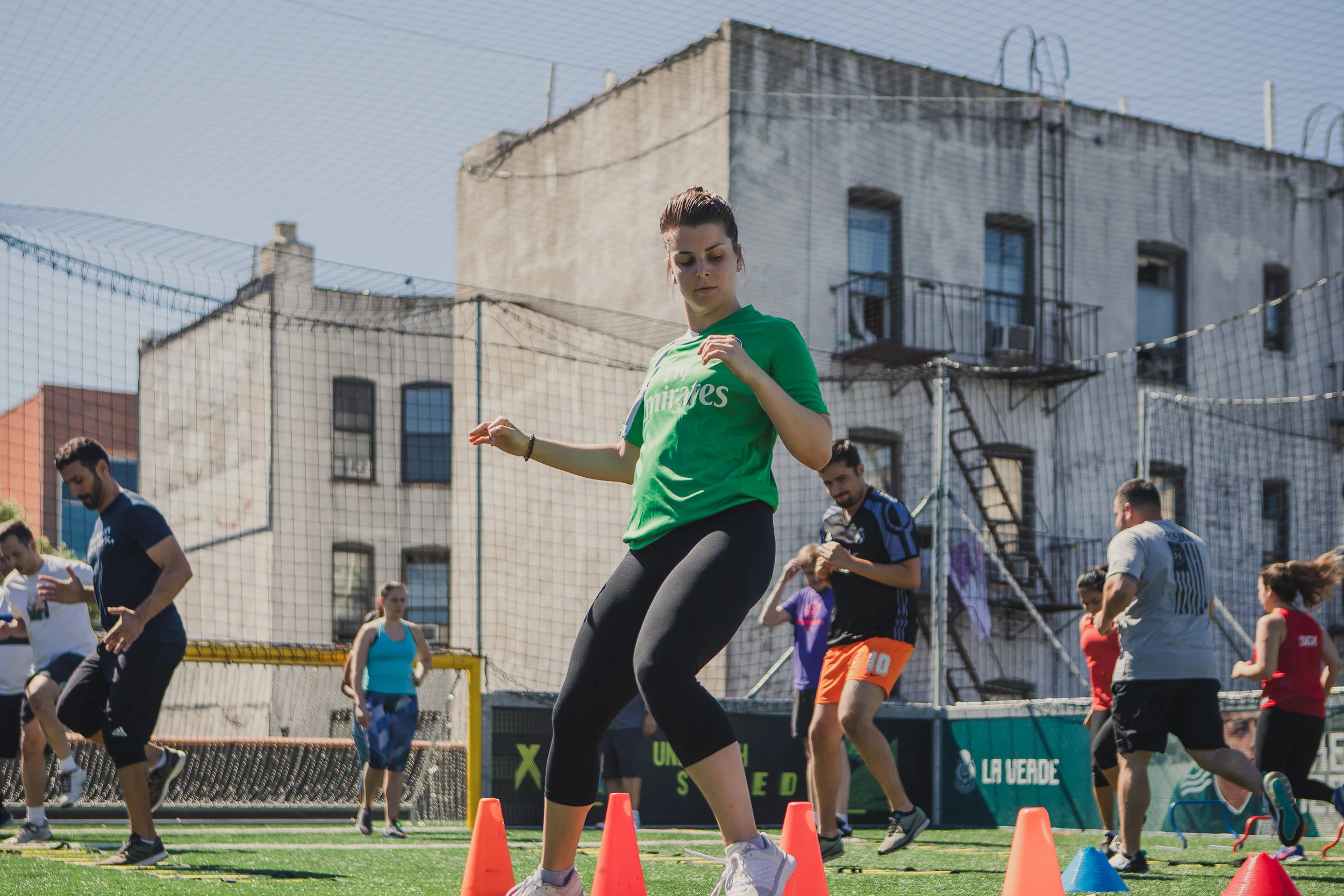 Pro Soccer Players Help Astoria Stay Fit and Find Community