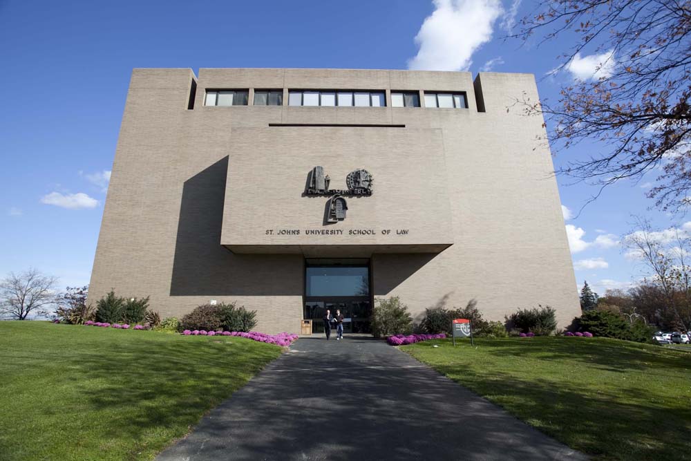 Photo of St. John’s University’s School of Law. Photo courtesy of St. John’s University.