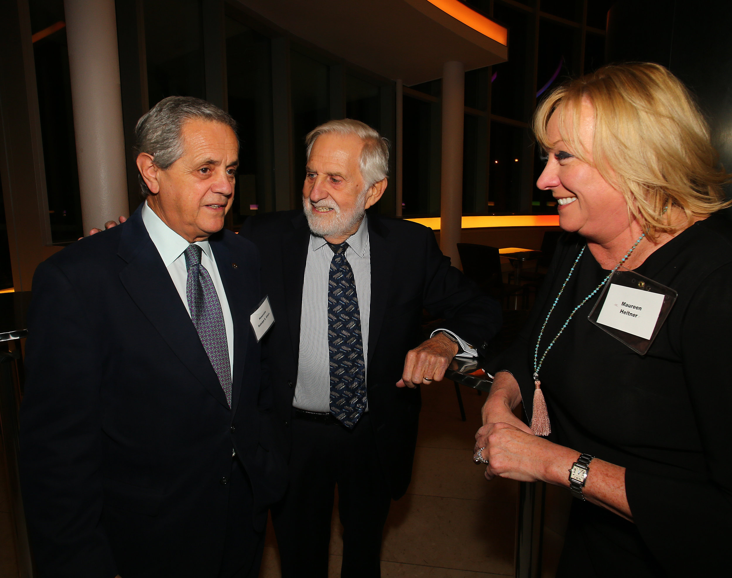  From left, Judge Rudolph Greco, Judge Sidney Strauss and Judge Maureen Heitner. 