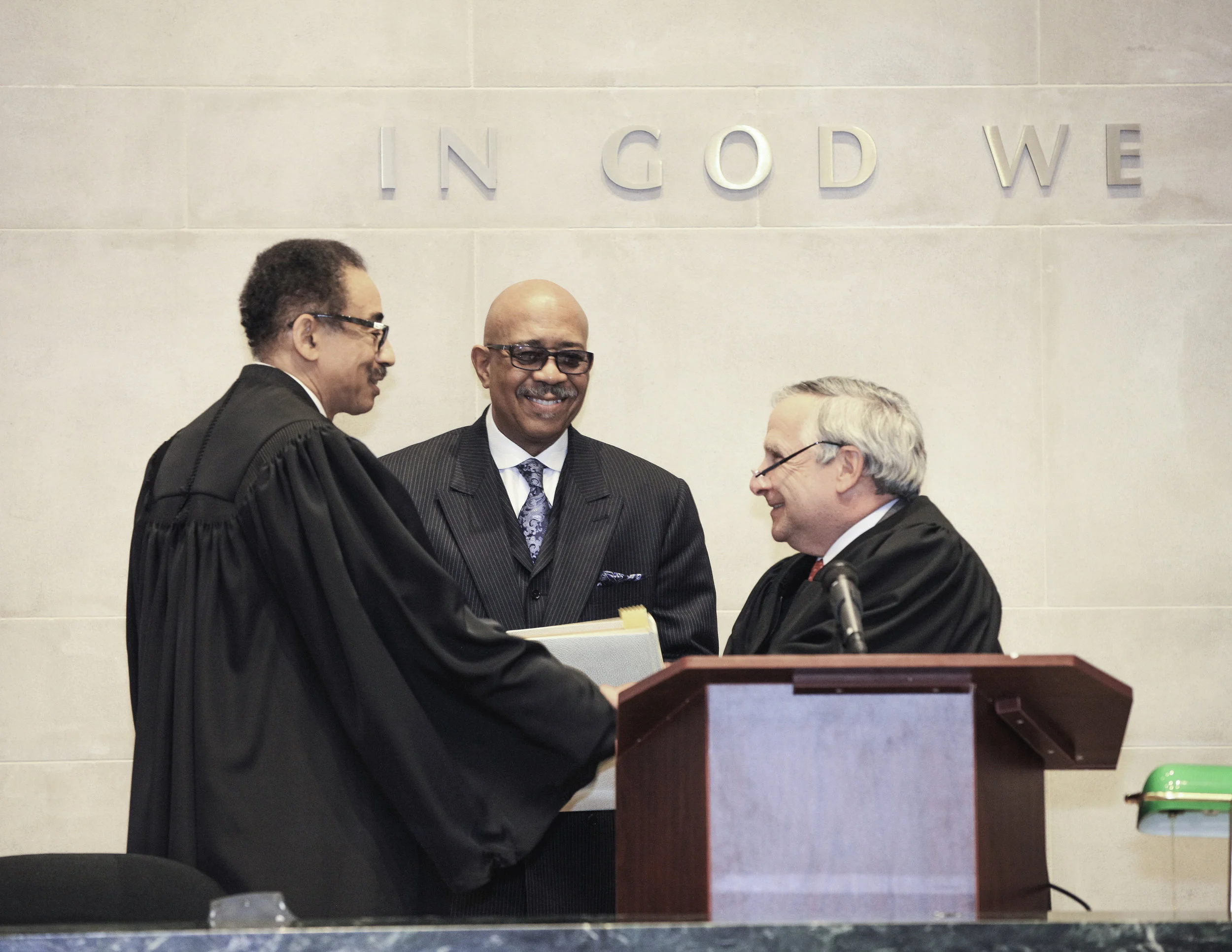 Civil Court Judge Lance Evans Sworn In