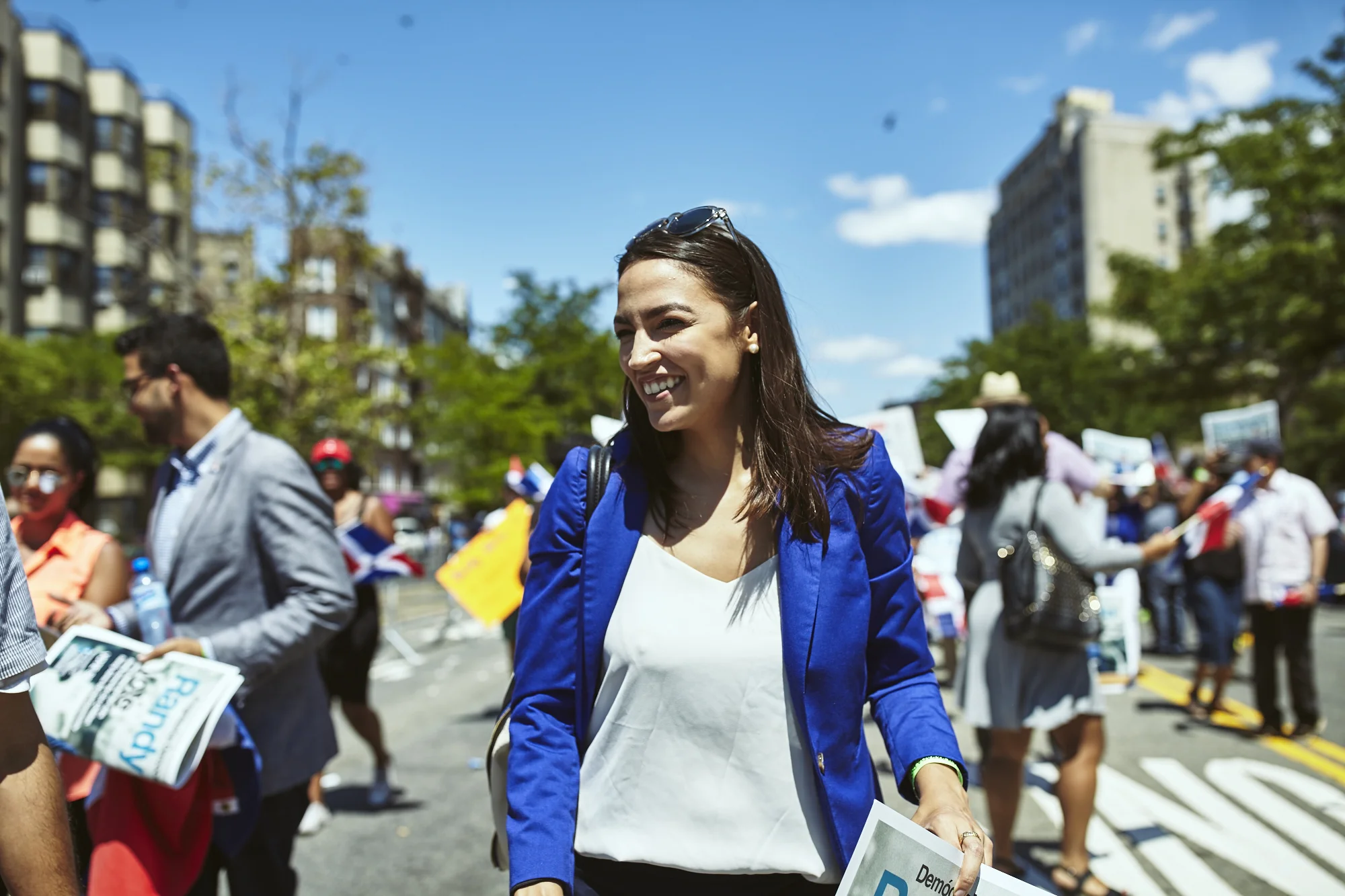 U.S. Rep. Alexandria Ocasio-Cortez.Photo by Jose Alvarado via the Ocasio-Cortez campaign.
