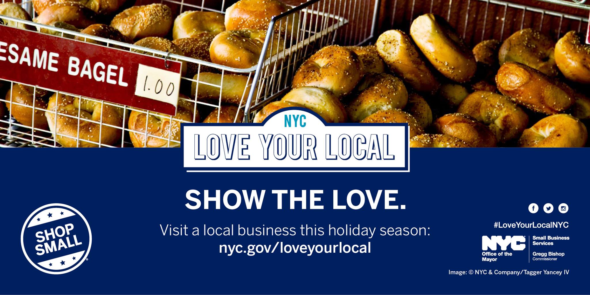 Shopping from local businesses reduces excessive packaging often used by shipping companies. Photo via NYC Department of Small Business Services.