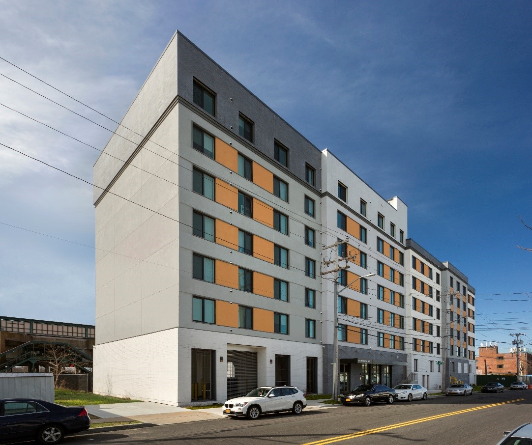  Beach Green Dunes in Far Rockaway won the award for best sustainable construction among mixed-use buildings. 