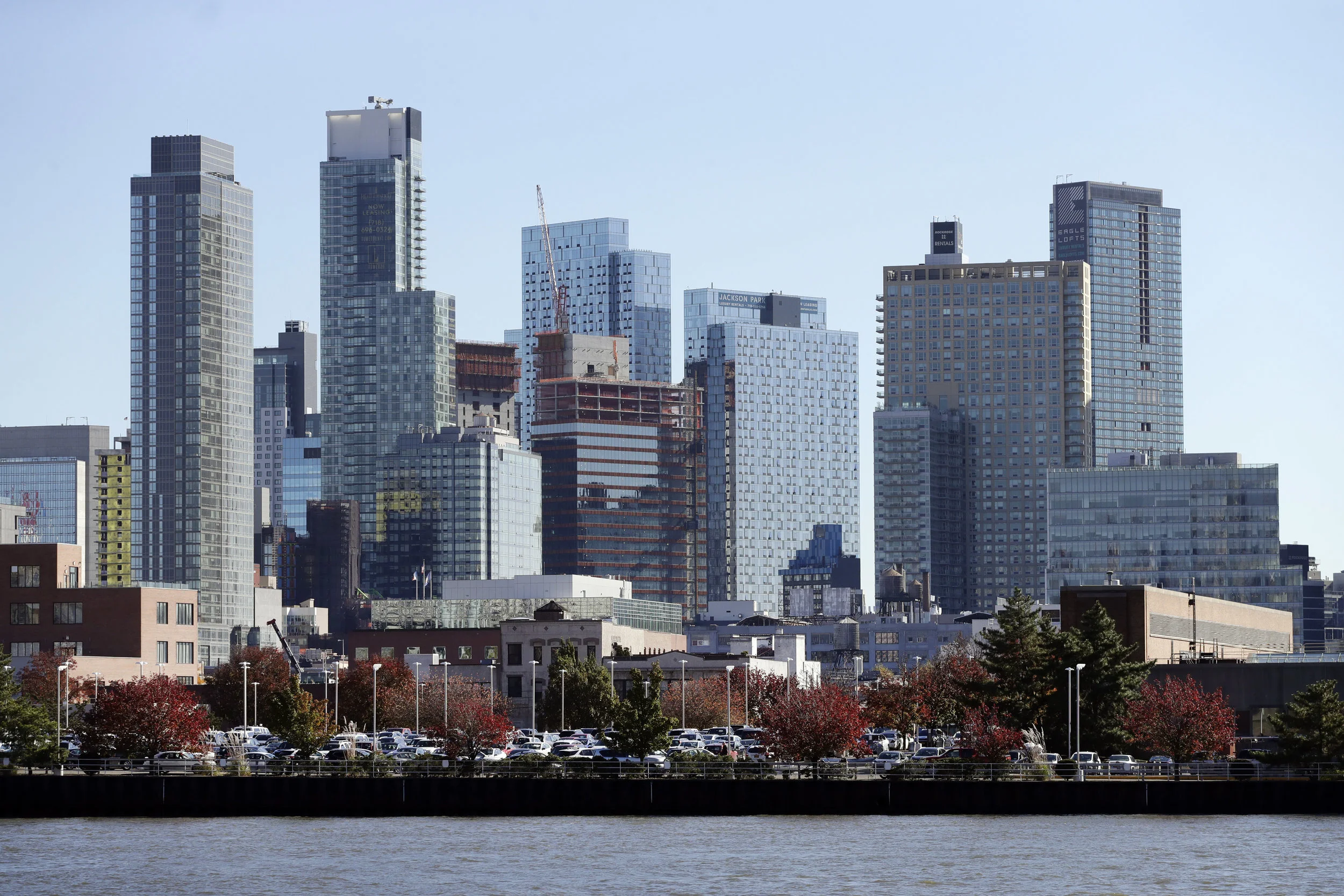 The Long Island City skyline. Photo via AP.
