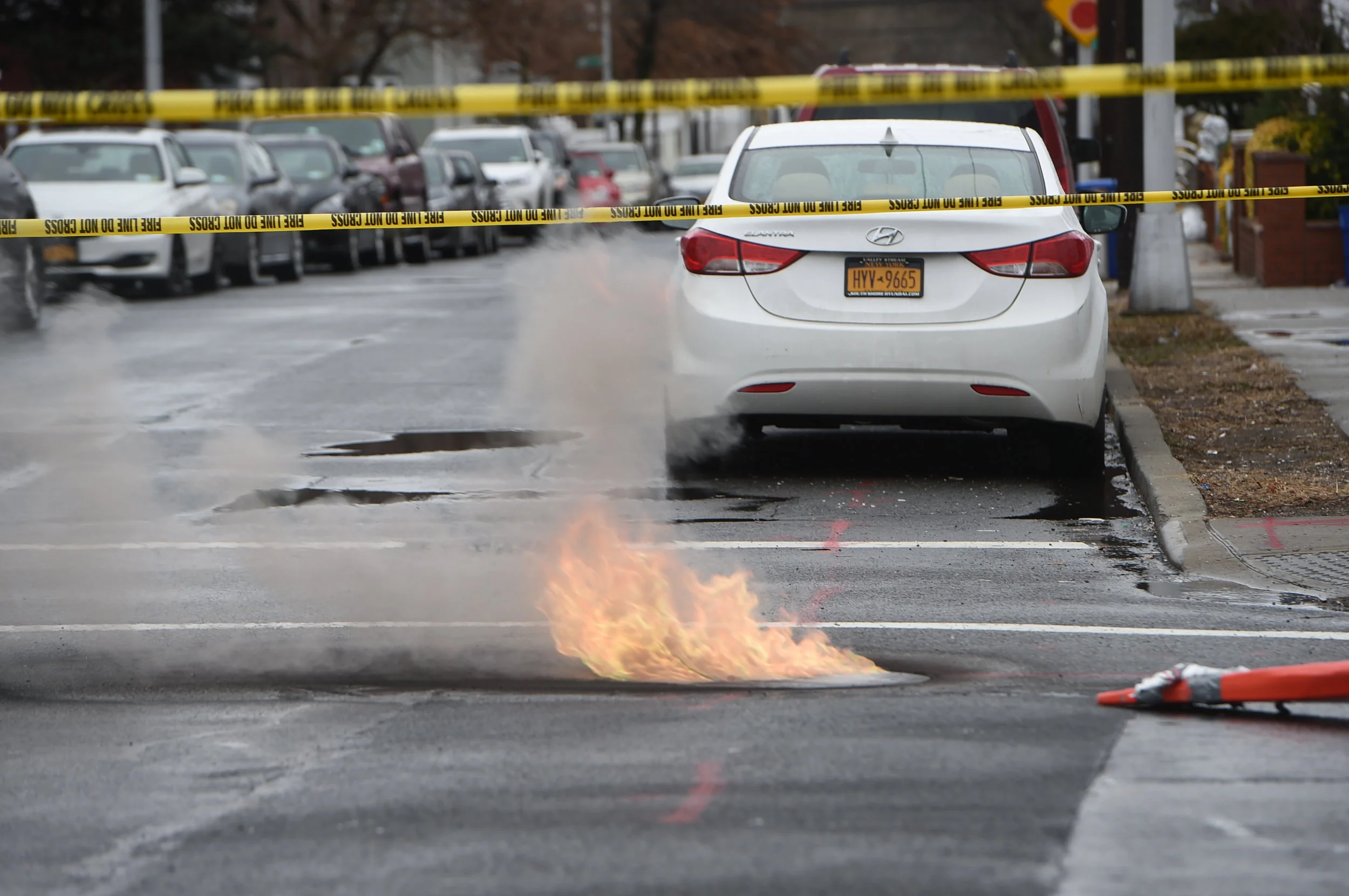 Manhole Fire Knocks Out Power in Hollis 