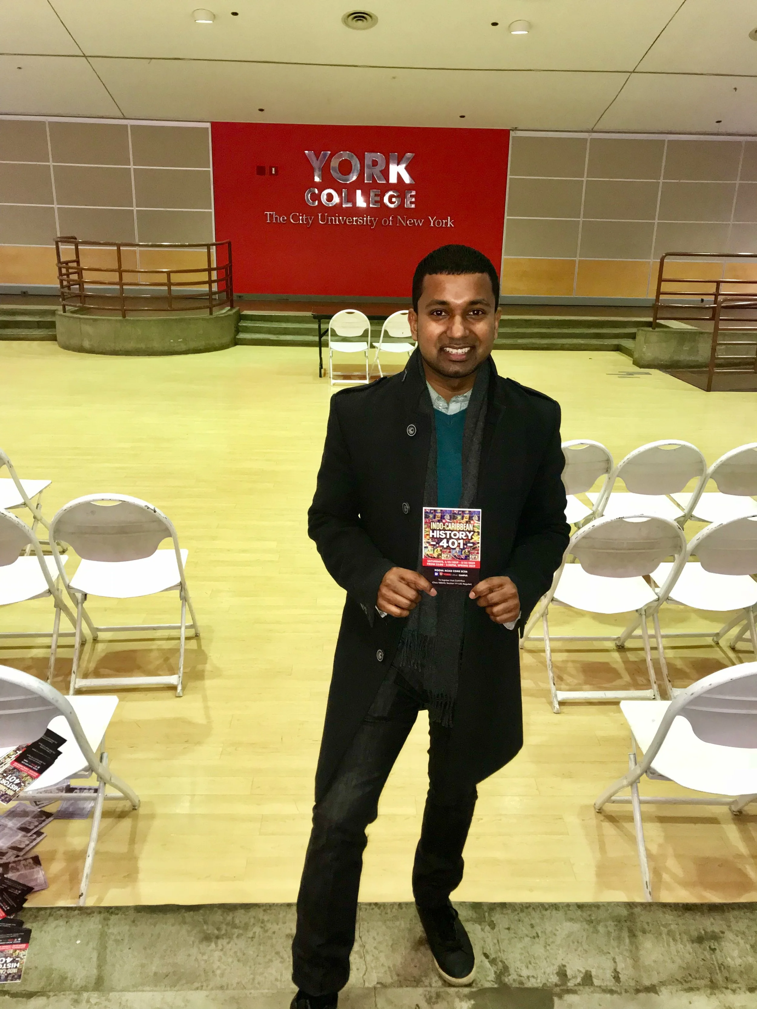 District 31 Leader Richard David will teach the new course on Indo-Caribbean history. Photo courtesy of Richard David.
