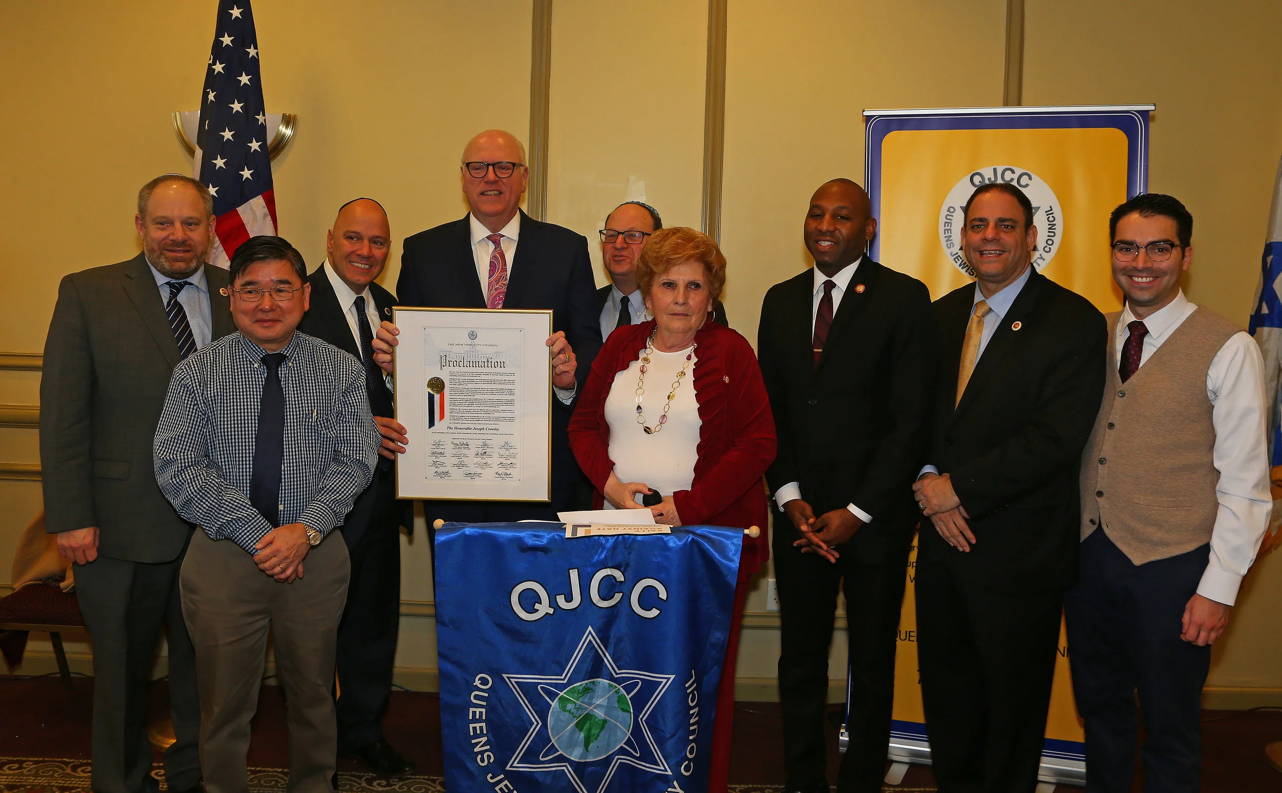 Queens JCC Celebrates 50 Years, Honors Rep. Crowley and DA Brown