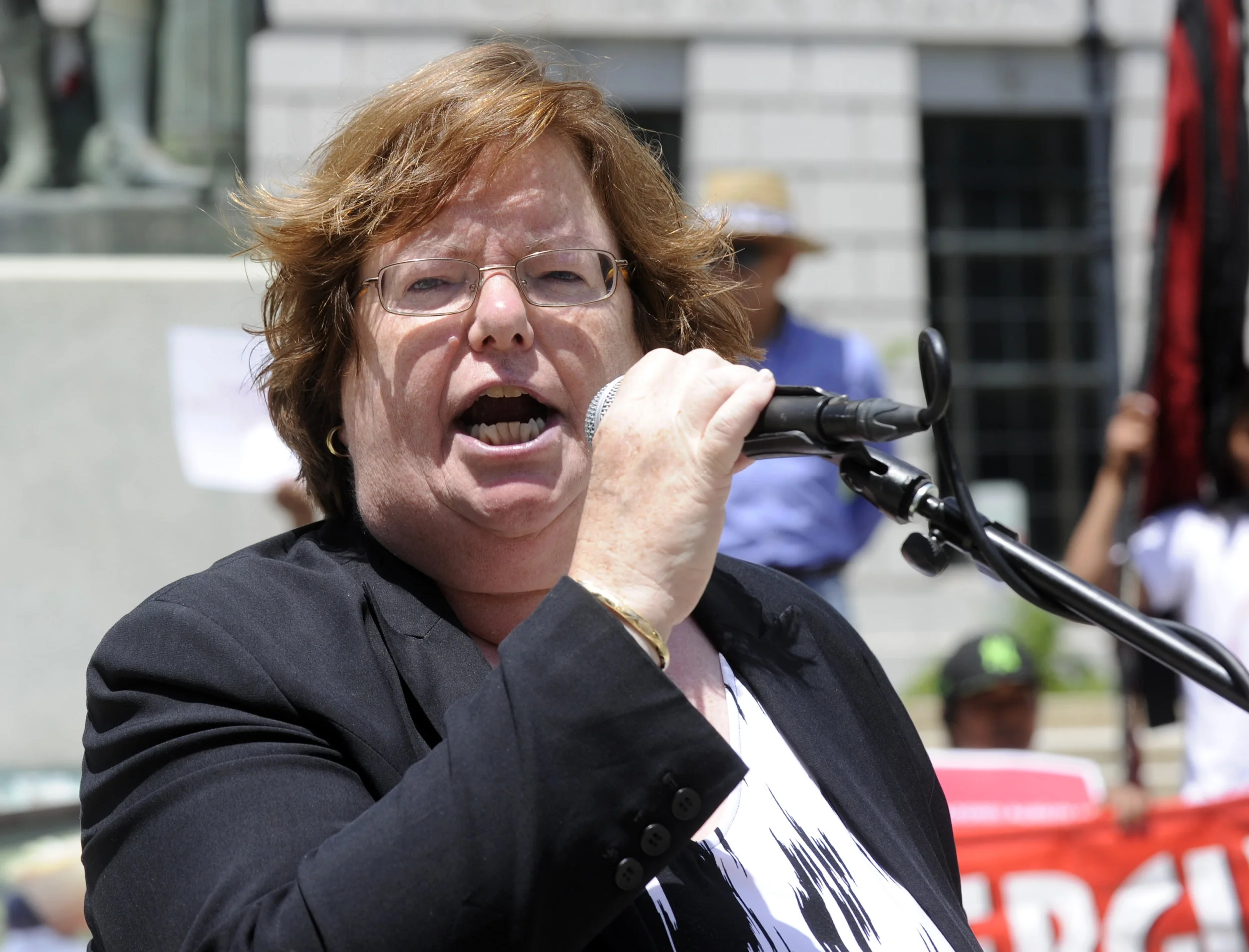 Assemblywoman Catherine Nolan. (AP Photo/Hans Pennink).