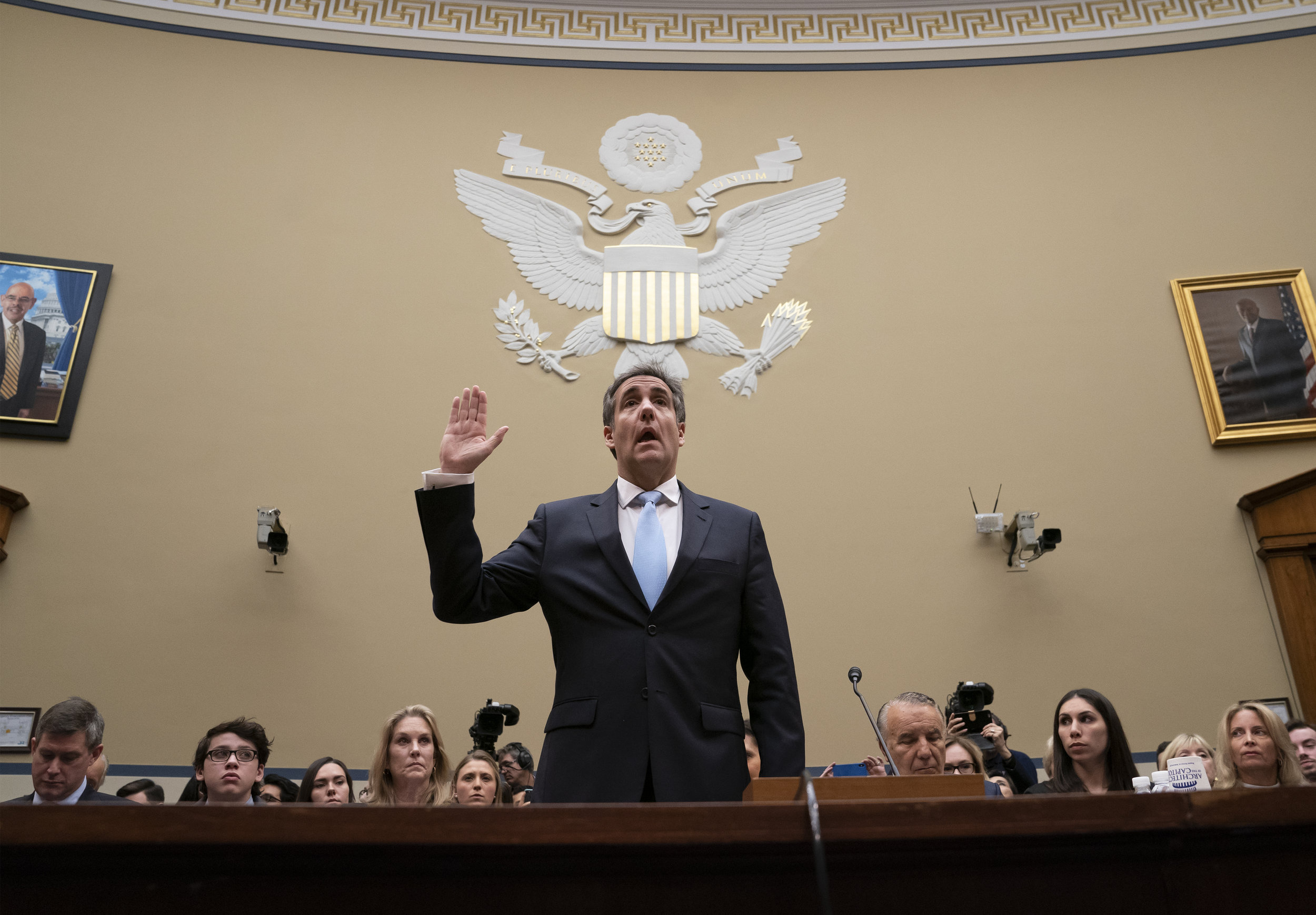 Trump attended Kew-Forest School in Forest Hills from First through seventh grade, but it is unclear as of press time whether Cohen threatened the elite prep school. (AP Photo/J. Scott Applewhite).
