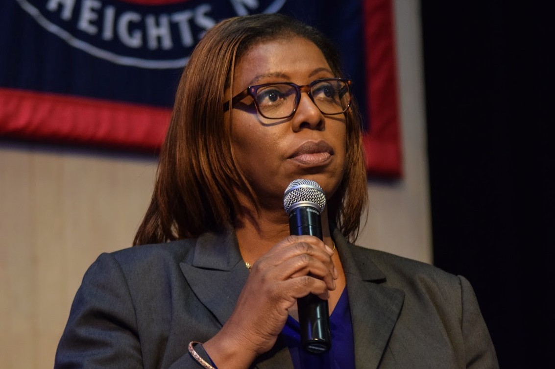 New York Attorney General Letitia James filed an amicus brief on behalf of the plaintiffs in a lawsuit challenging the Trump Administration’s proposed change to the “public charge” rule. Eagle photo by Rob Abruzzese.