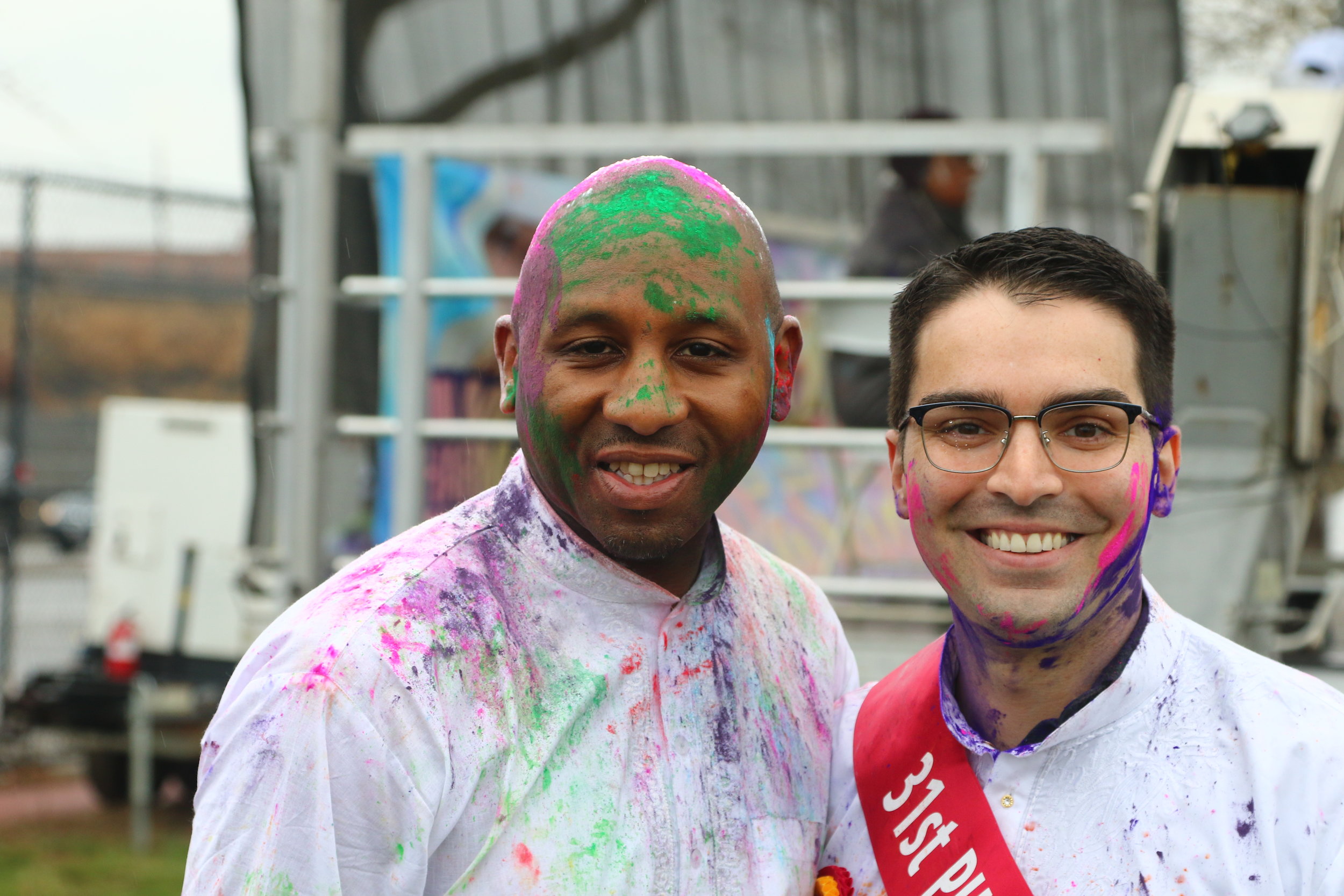  Councilmembers Donovan Richards (left) and Eric Ulrich.     